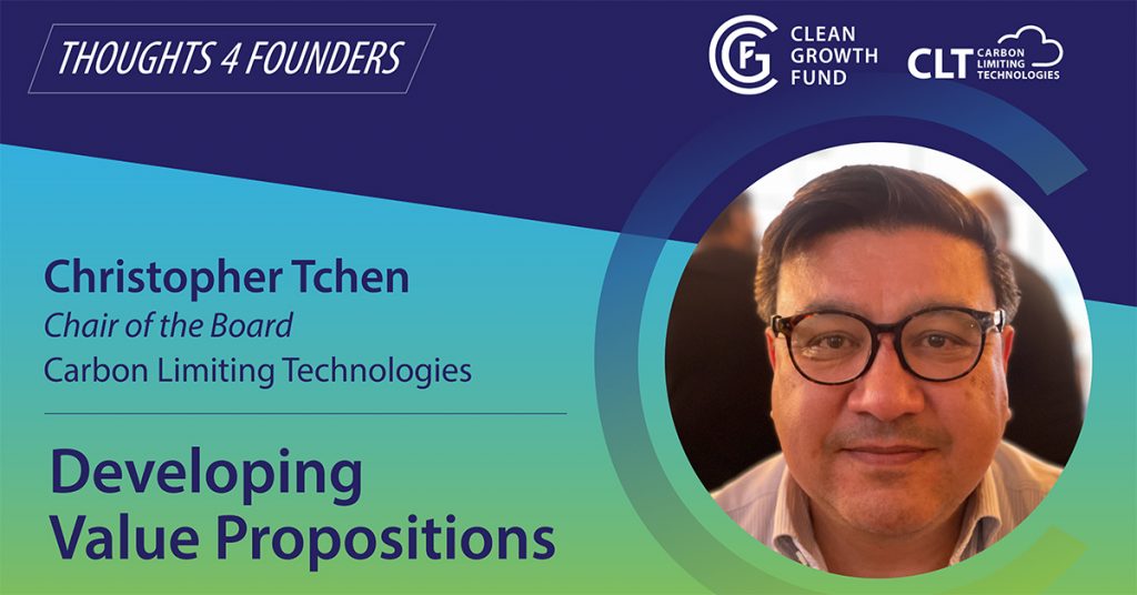 Christopher Tchen Thoughts 4 Founders Defining value propositions
